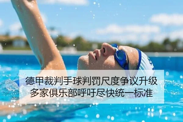 德甲裁判手球判罚尺度争议升级 多家俱乐部呼吁尽快统一标准